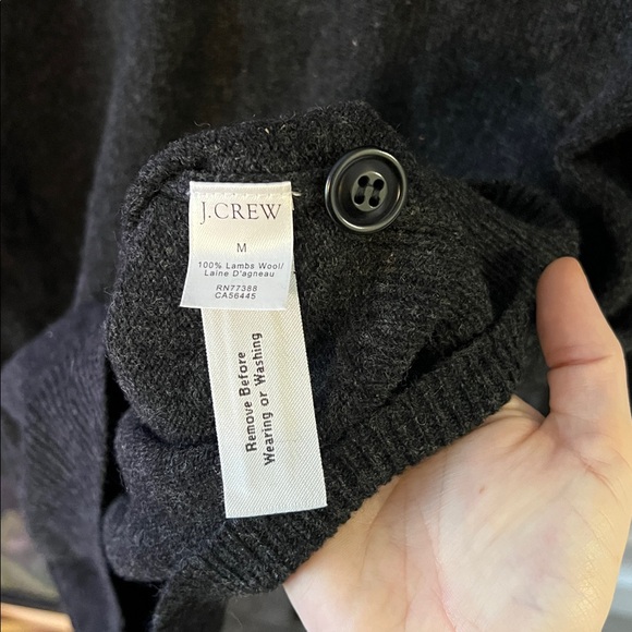 J.Crew 100% lambswool cowl sweater - Picture 7 of 8